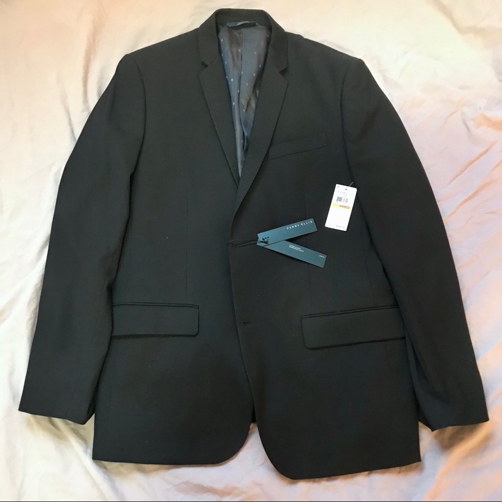 NWT men’s black suit coat